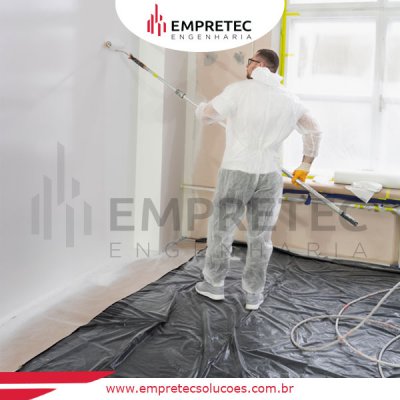 Pintura de apartamento na Faria Lima